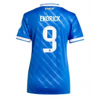 Real Madrid Endrick #9 Rezervni Dres za Ženska 2025-26 Kratak Rukav Real Madrid Endrick #9 Rezervni Dres za Ženska 2025-26 Kratak Rukav